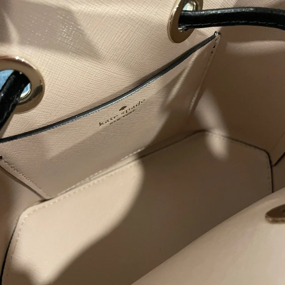 Kate Spade Black Bucket Bag / NWOT - Picture 6 of 9